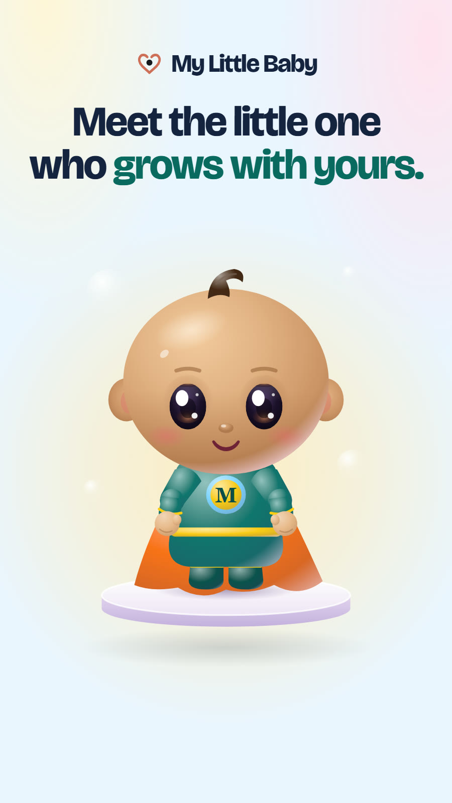 My Little Baby. Meet the little one who grows with yours. My Little Hero, smiling.